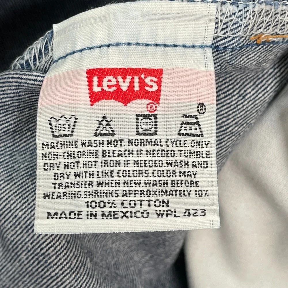 Vintage Levis 501xx‎ Jeans Men's Size 38X32 (Fits 36X29) Y2K Denim Button Fly